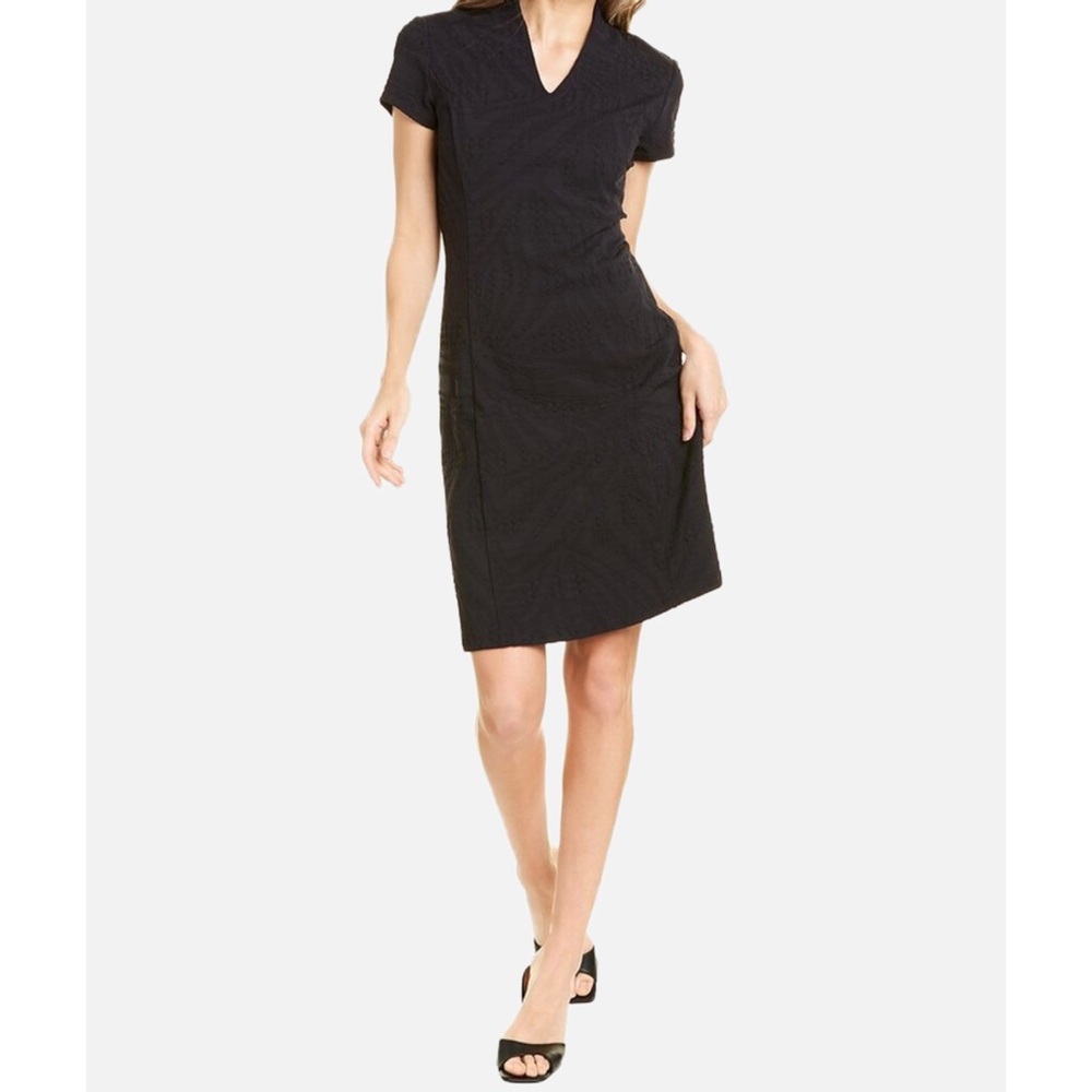 J McLaughlin Sheath Dress Black  SZ Large